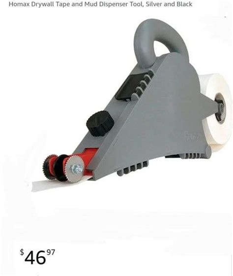 drywall mud gun Cyprus|Homax Drywall Tape and Mud Dispenser Tool, Silver .